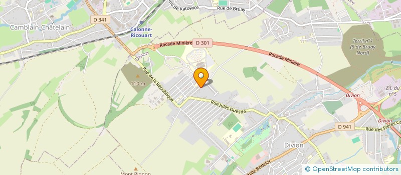 localisation de l'entreprise ANC COMBAT PRISONNIER GUERRE  DIVION