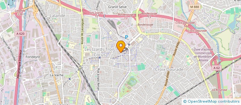 localisation de l'entreprise ANC CONSTRUCTIONS à TOULOUSE