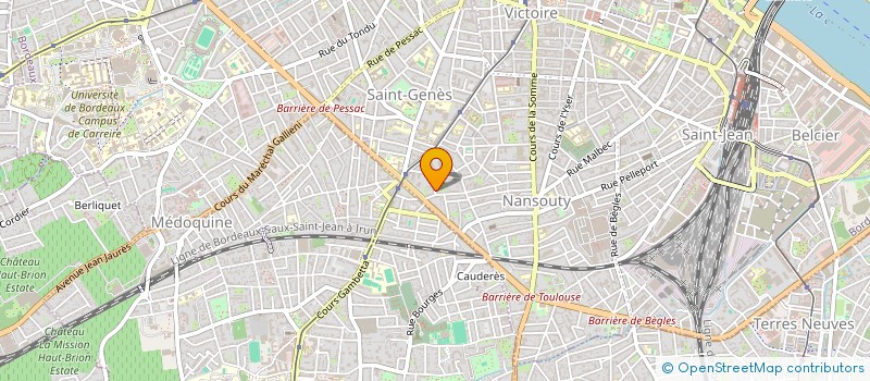 localisation de l'entreprise ANC CONSULTING à BORDEAUX