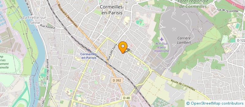 localisation de l'entreprise ANC DIAGNOSTICS  CORMEILLES-EN-PARISIS