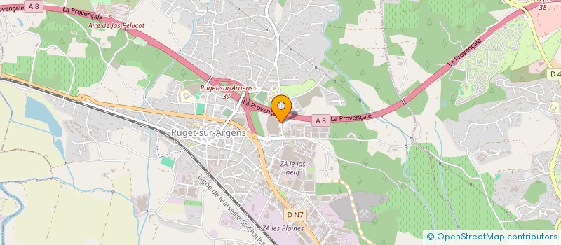 localisation de l'entreprise ANC SOLUTIONS  PUGET-SUR-ARGENS