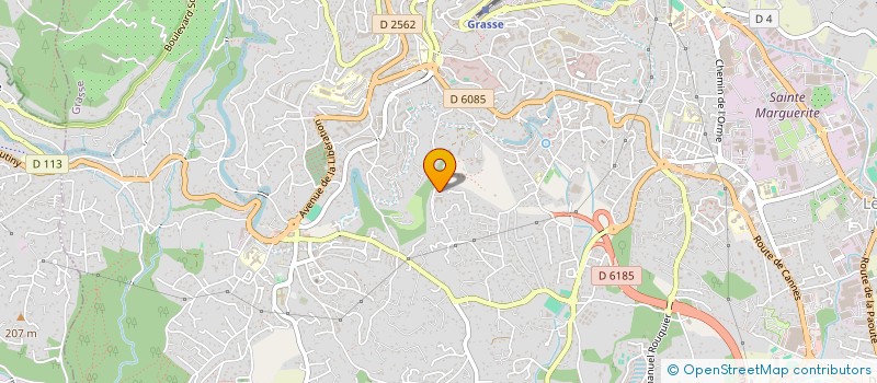 localisation de l'entreprise ANCA à GRASSE