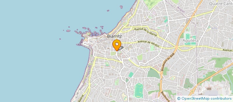 localisation de l'entreprise ANCA 64  BIARRITZ