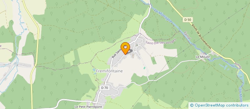 localisation de l'entreprise ANCA  FREMIFONTAINE