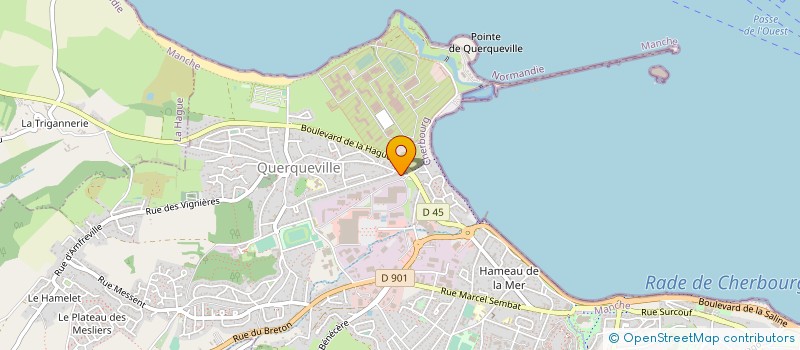 localisation de l'entreprise ANCA INDUSTRIES  CHERBOURG-EN-COTENTIN