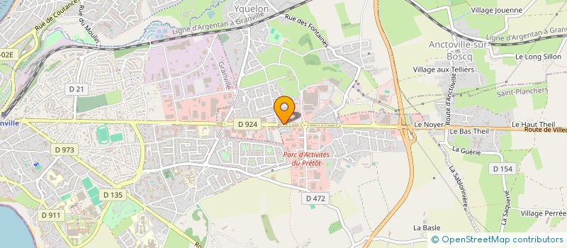 localisation de l'entreprise ANCABESTE  YQUELON