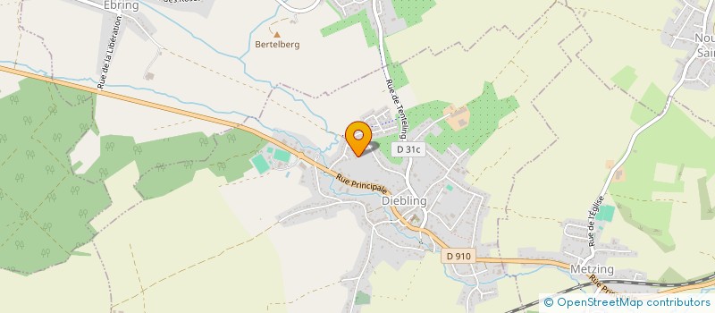 localisation de l'entreprise ANCADA  DIEBLING