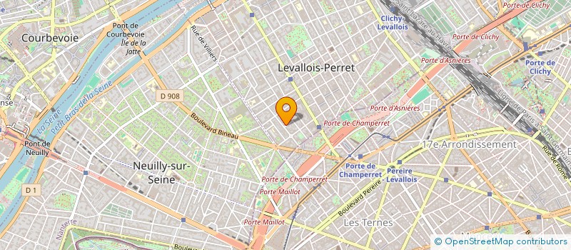 localisation de l'entreprise ANCADI à LEVALLOIS-PERRET