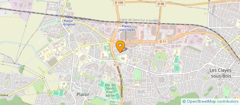 localisation de l'entreprise ANCALAIT  PLAISIR