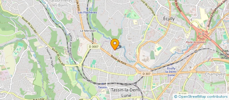 localisation de l'entreprise ANCALEX  TASSIN-LA-DEMI-LUNE