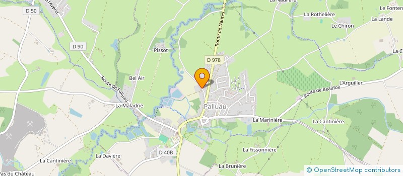 localisation de l'entreprise ANCAMA  PALLUAU