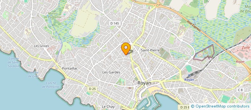 localisation de l'entreprise ANCAPA  ROYAN