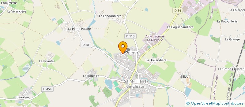 localisation de l'entreprise ANCATINO  SAINT-HILAIRE-DE-CLISSON