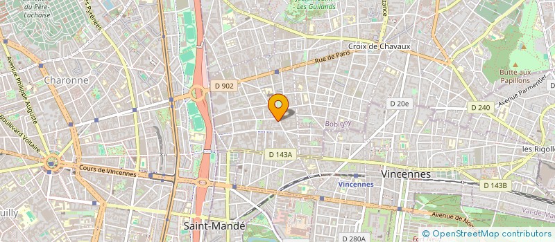 localisation de l'entreprise ANCC AGENCE NETTOYAGE CENTRES COMMERC à MONTREUIL
