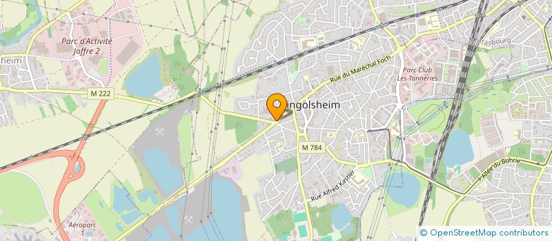 localisation de l'entreprise ANCE  LINGOLSHEIM