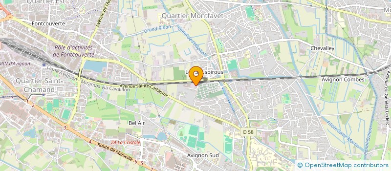 localisation de l'entreprise ANCE DEVELOPPEMENT  AVIGNON