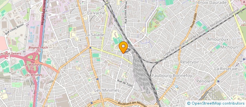 localisation de l'entreprise ANCE LAVAGE à TOULOUSE