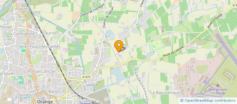 localisation de l'entreprise ANCEAUME  ORANGE