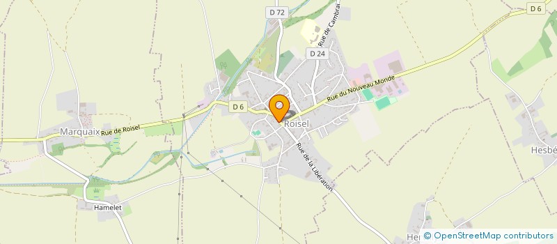 localisation de l'entreprise ANCEAUX BLERIOT à ROISEL