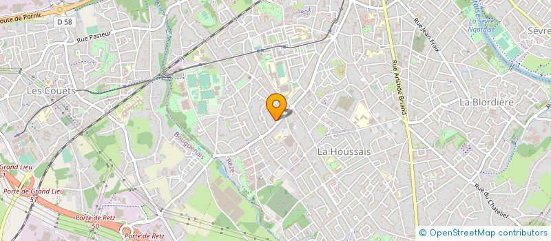 localisation de l'entreprise ANCECO à REZE