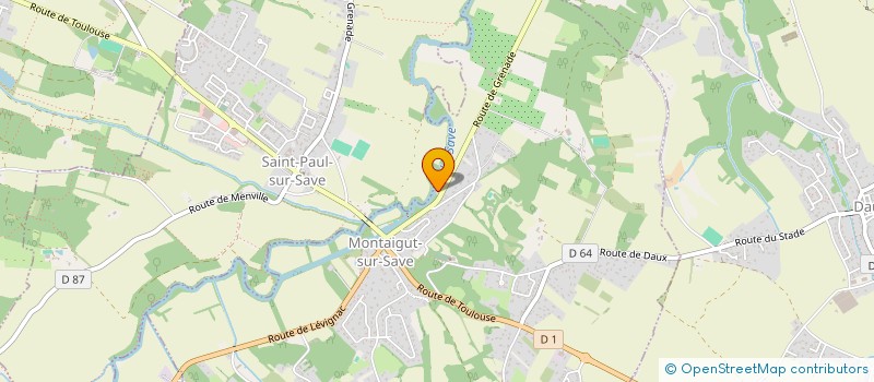 localisation de l'entreprise ANCEL  MONTAIGUT-SUR-SAVE