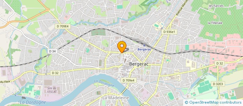 localisation de l'entreprise ANCELET à BERGERAC