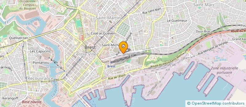 localisation de l'entreprise ANCELIM  BREST