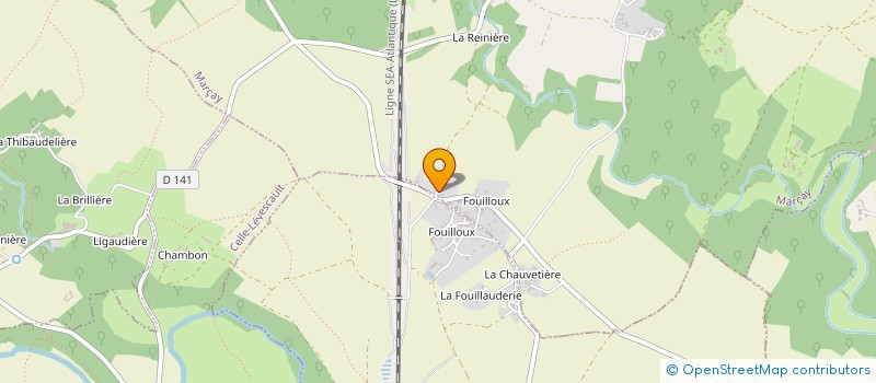 localisation de l'entreprise ANCELIN  VIVONNE