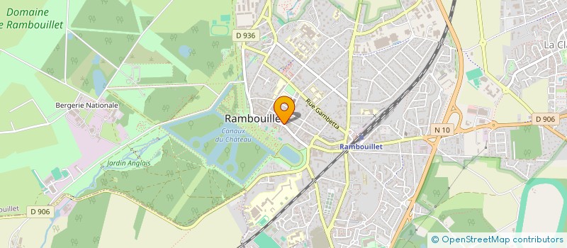 localisation de l'entreprise ANCELIN  RAMBOUILLET