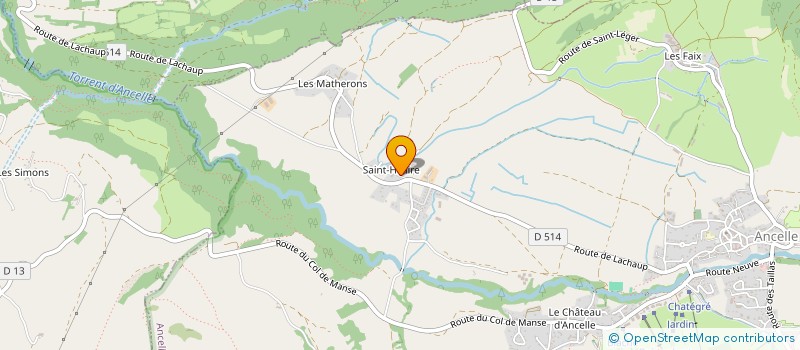 localisation de l'entreprise ANCELLE EVENT  ANCELLE