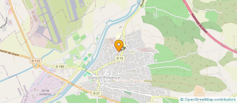 localisation de l'entreprise ANCELOU  LANCON-PROVENCE