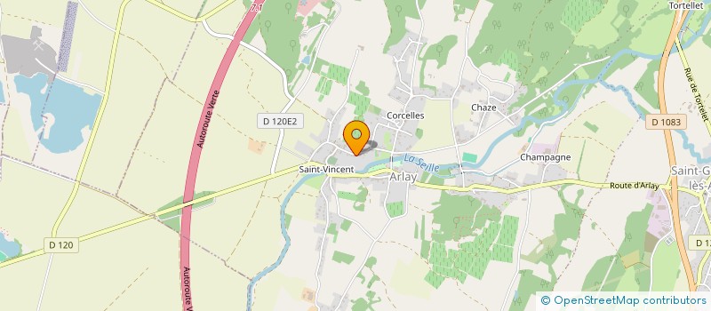 localisation de l'entreprise ANCEMA  ARLAY