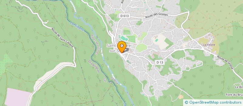 localisation de l'entreprise ANCES à SAINT-CEZAIRE-SUR-SIAGNE