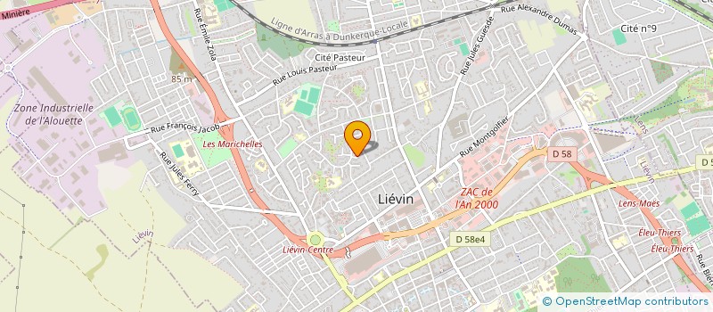 localisation de l'entreprise ANCH  LIEVIN