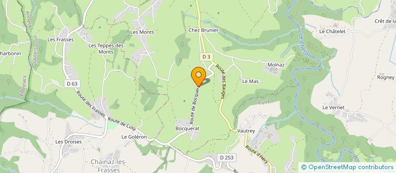 localisation de l'entreprise ANCHA SAS  HERY-SUR-ALBY