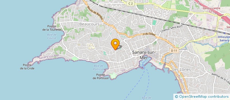localisation de l'entreprise ANCHOR  SANARY-SUR-MER