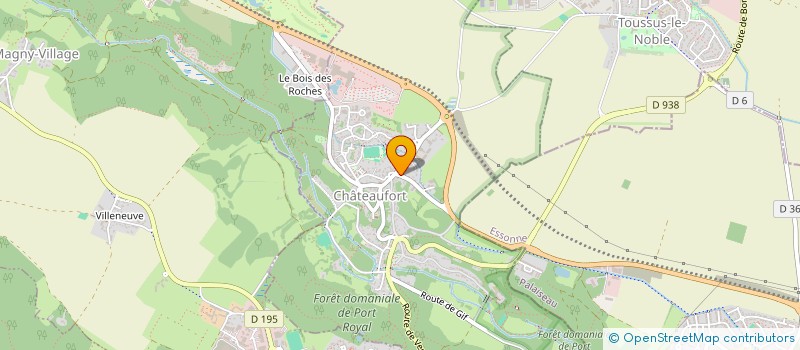 localisation de l'entreprise ANCHORA CONSEILS à CHATEAUFORT