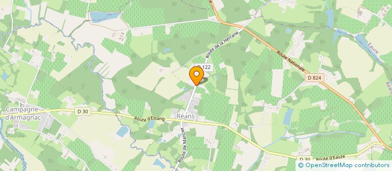 localisation de l'entreprise ANCHRIS  EAUZE