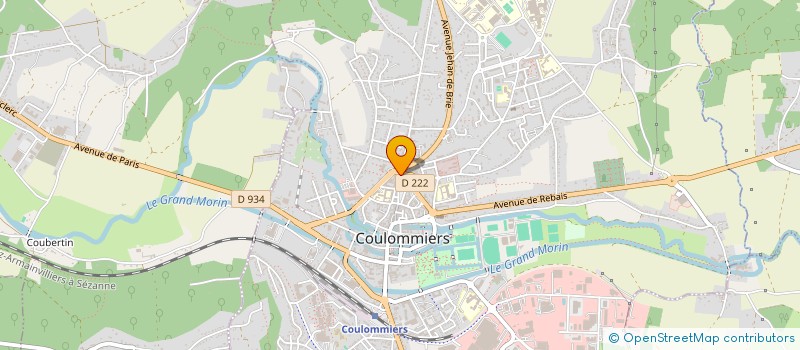 localisation de l'entreprise ANCHU à COULOMMIERS