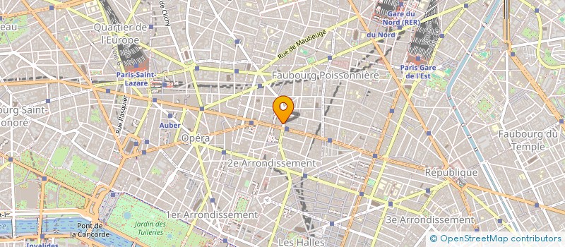 localisation de l'entreprise ANCIEN RESTAURANT CHARTIER  PARIS