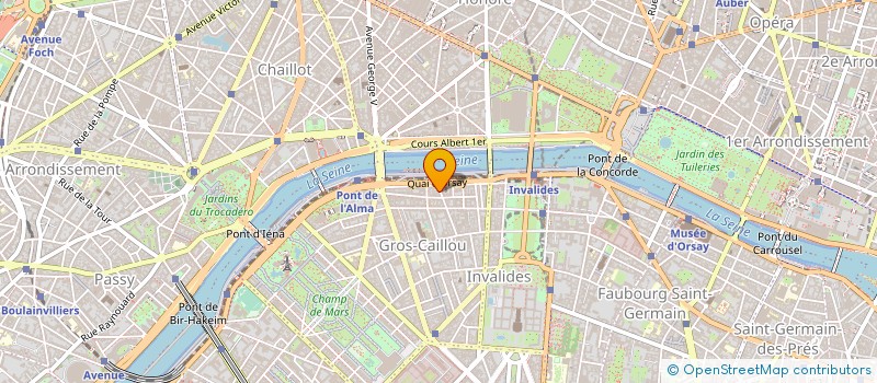 localisation de l'entreprise ANCIENNE MAISON MARCEL BAUCHE à PARIS