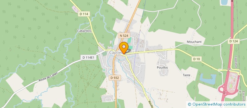 localisation de l'entreprise ANCIENNE MAISON SEGUIN  CAPTIEUX