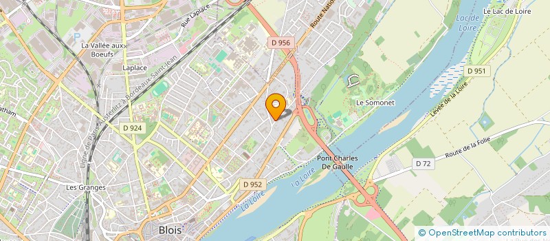 localisation de l'entreprise ANCIENNE SOCIETE FLAMINGO COMMUNICATIONS  BLOIS