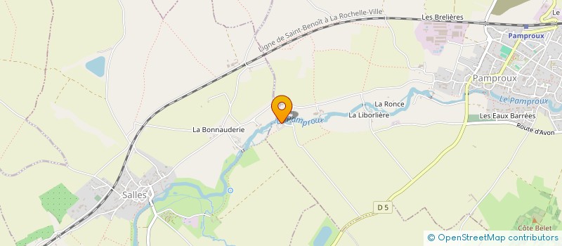 localisation de l'entreprise ANCIENS COMBAT PRISON GUERRE  EXOUDUN