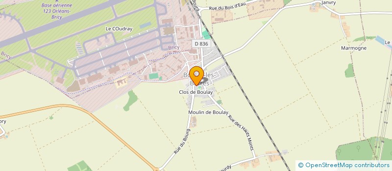 localisation de l'entreprise ANCIENS COMBATTANTS, CATM ET OPEX DE BOULAY LES BARRES à BOULAY-LES-BARRES