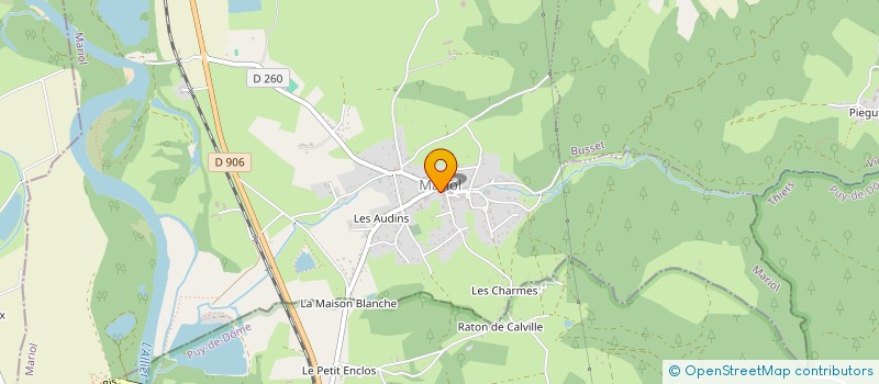 localisation de l'entreprise ANCIENS COMBATTANTS D'AFRIQUE DU NORD ET OPEX  MARIOL