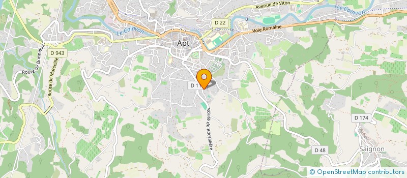 localisation de l'entreprise ANCIENS COMBATTANTS ET VICTIMES DE GUERRE DU PAYS D APT à APT