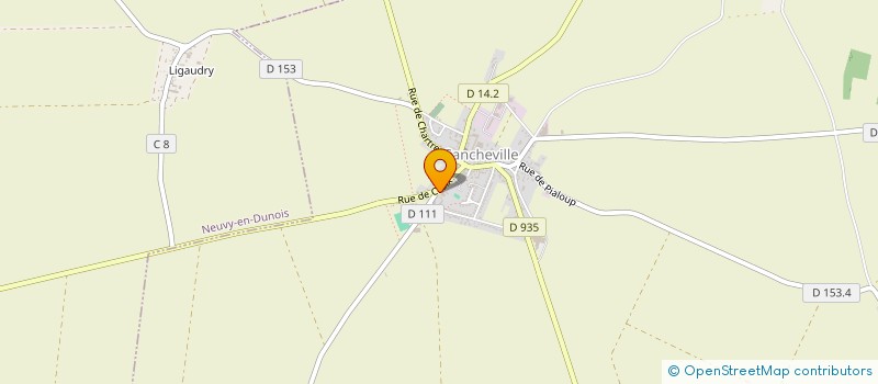 localisation de l'entreprise ANCIENS COMBATTANTS VICTIMES GUERRE SANCHEVILLE à SANCHEVILLE
