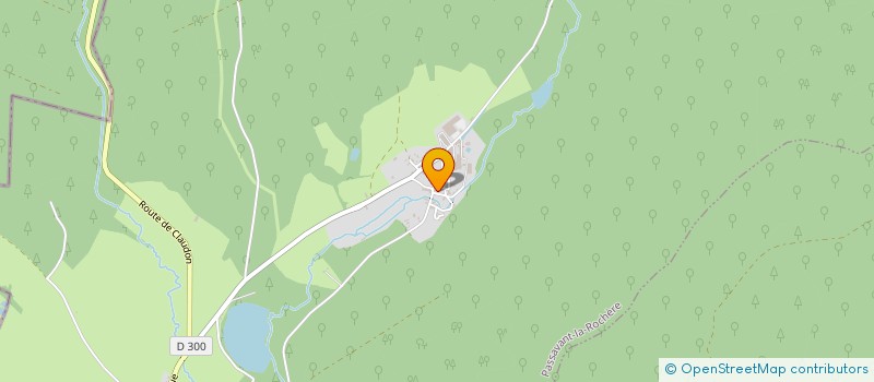 localisation de l'entreprise ANCIENS DE L'US LA ROCHERE  PASSAVANT-LA-ROCHERE