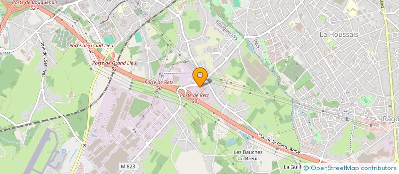 localisation de l'entreprise ANCIENS ETABL PH LASCOMBES  BOUGUENAIS